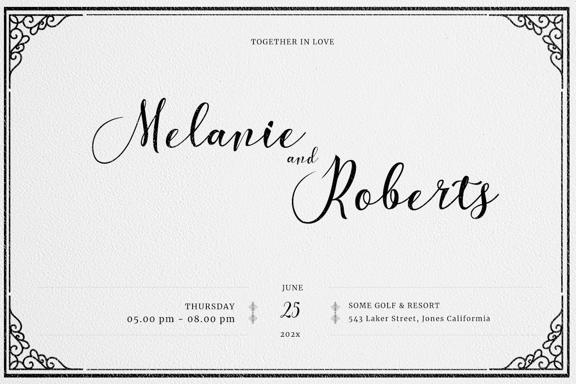 OakenScript - A Classic Font Script Screen 3