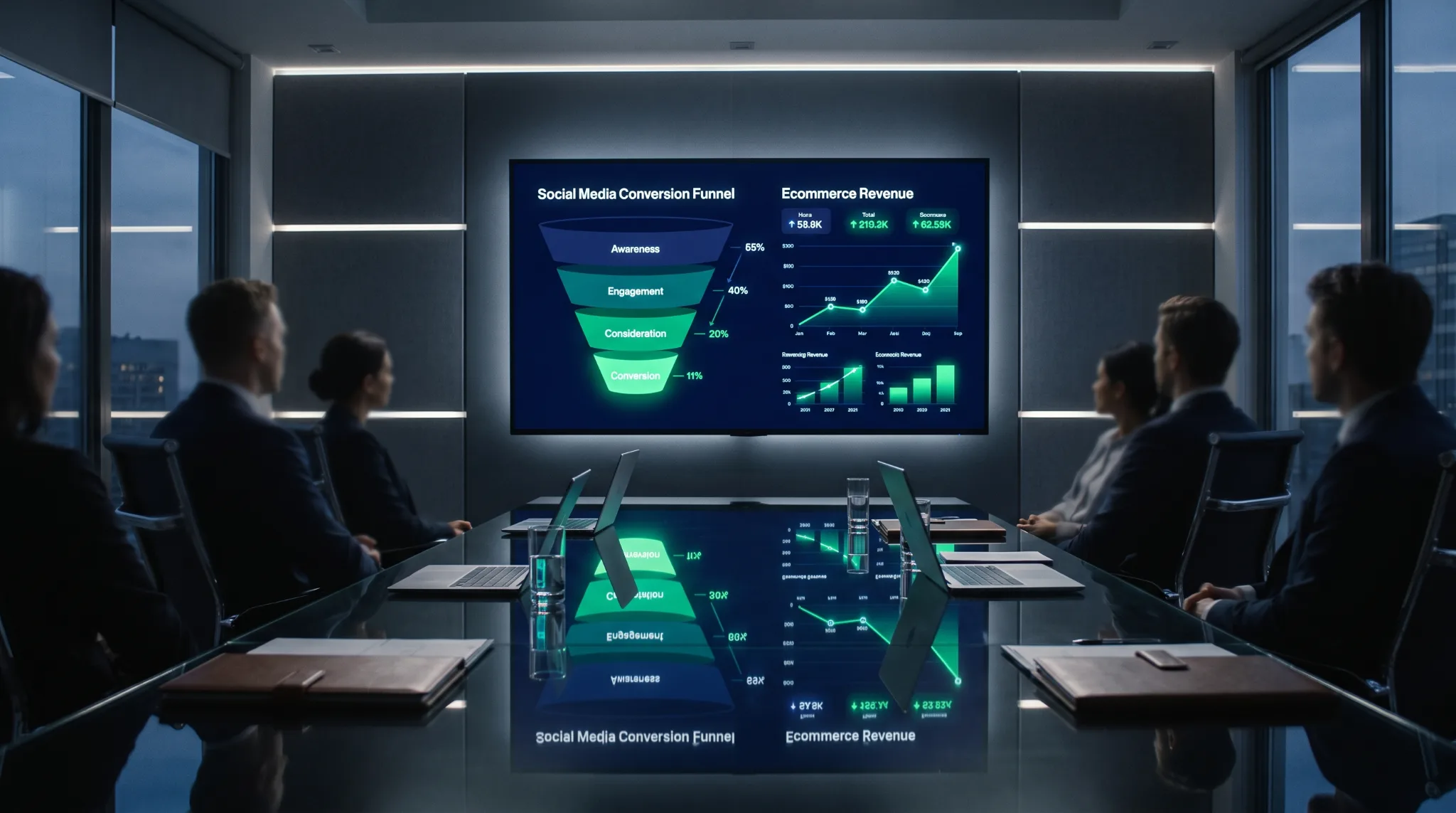 How to Present Social Media and Ecommerce Metrics to C-Level Executives