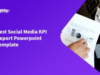 Best Social Media KPI Report Powerpoint Template