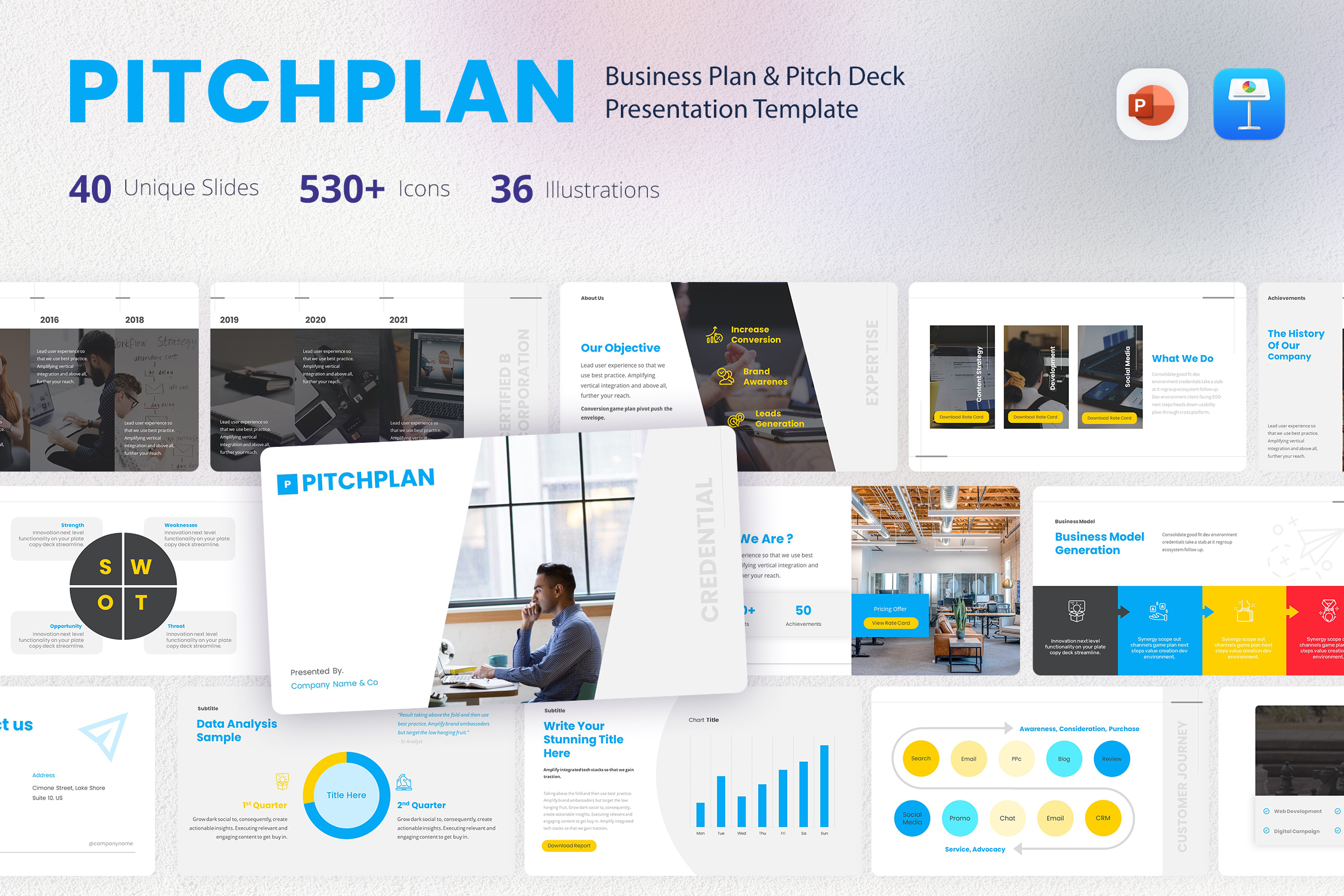 PitchPlan - Pitch Deck & Business Plan Presentation