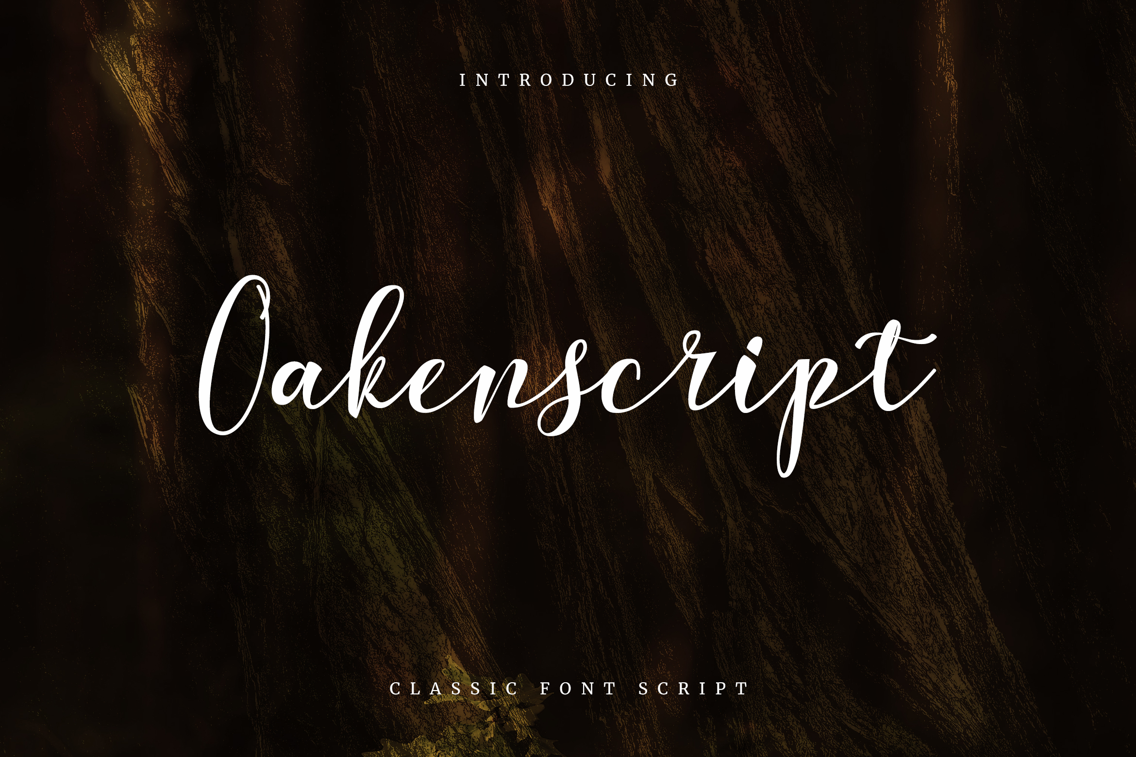 OakenScript - A Classic Font Script