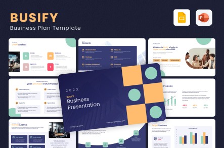 Busify - Business Plan Presentation Template